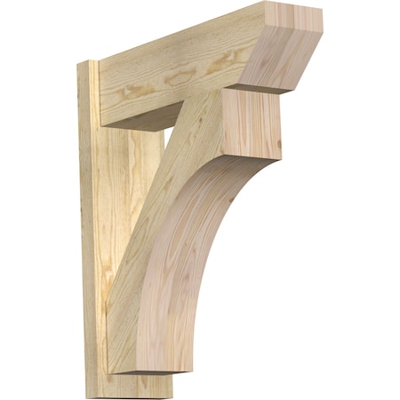 Ekena Millwork Westlake Slat Rough Sawn Outlooker, Douglas Fir, 8"W x 26"D x 30"H OUT08X26X30WTL06RDF